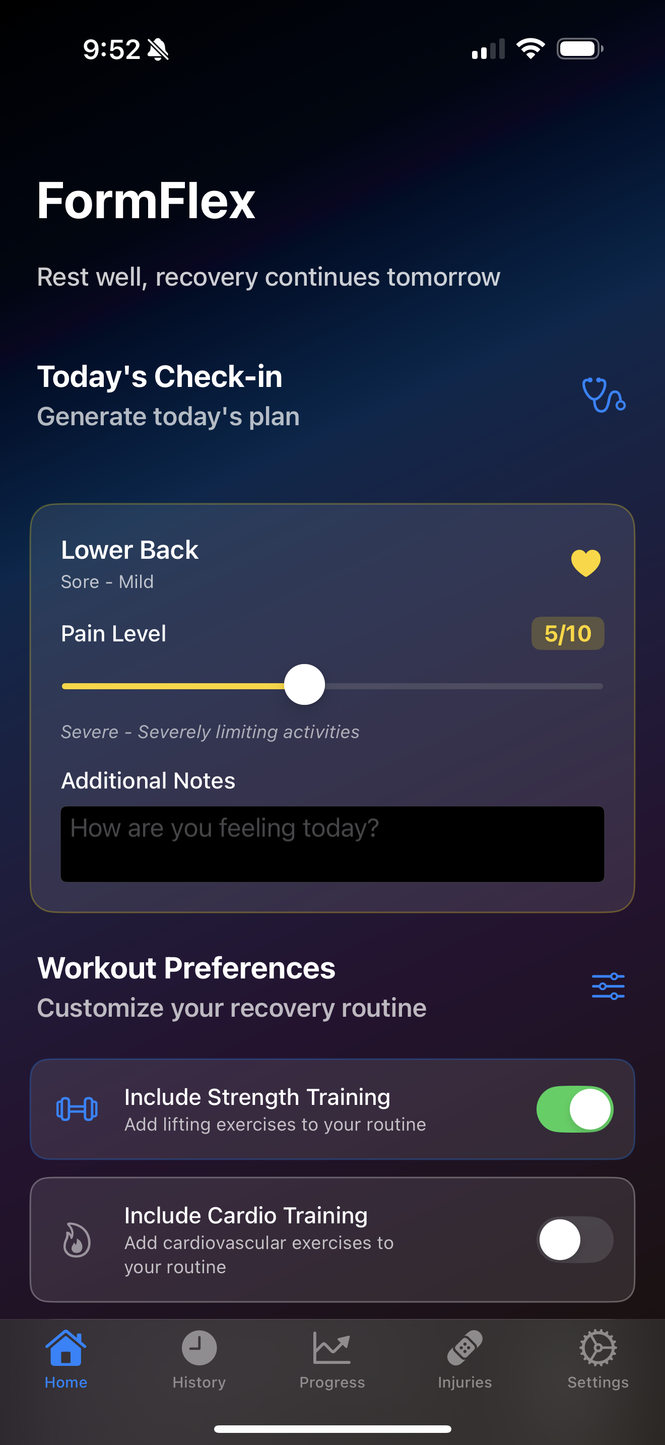 FormFlex App Interface